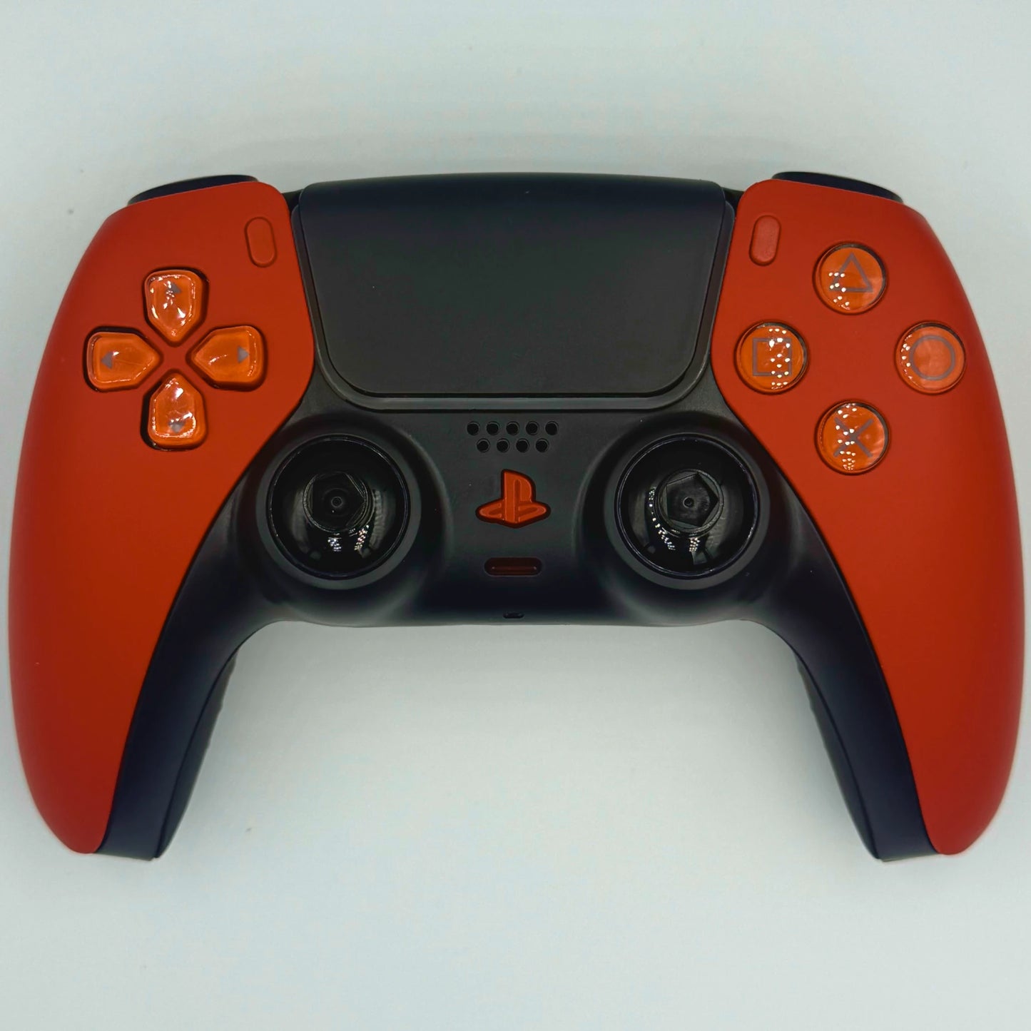 Custom PS5 Controller - Red Softtouch Basic| 2er Paddle & Swapsticks