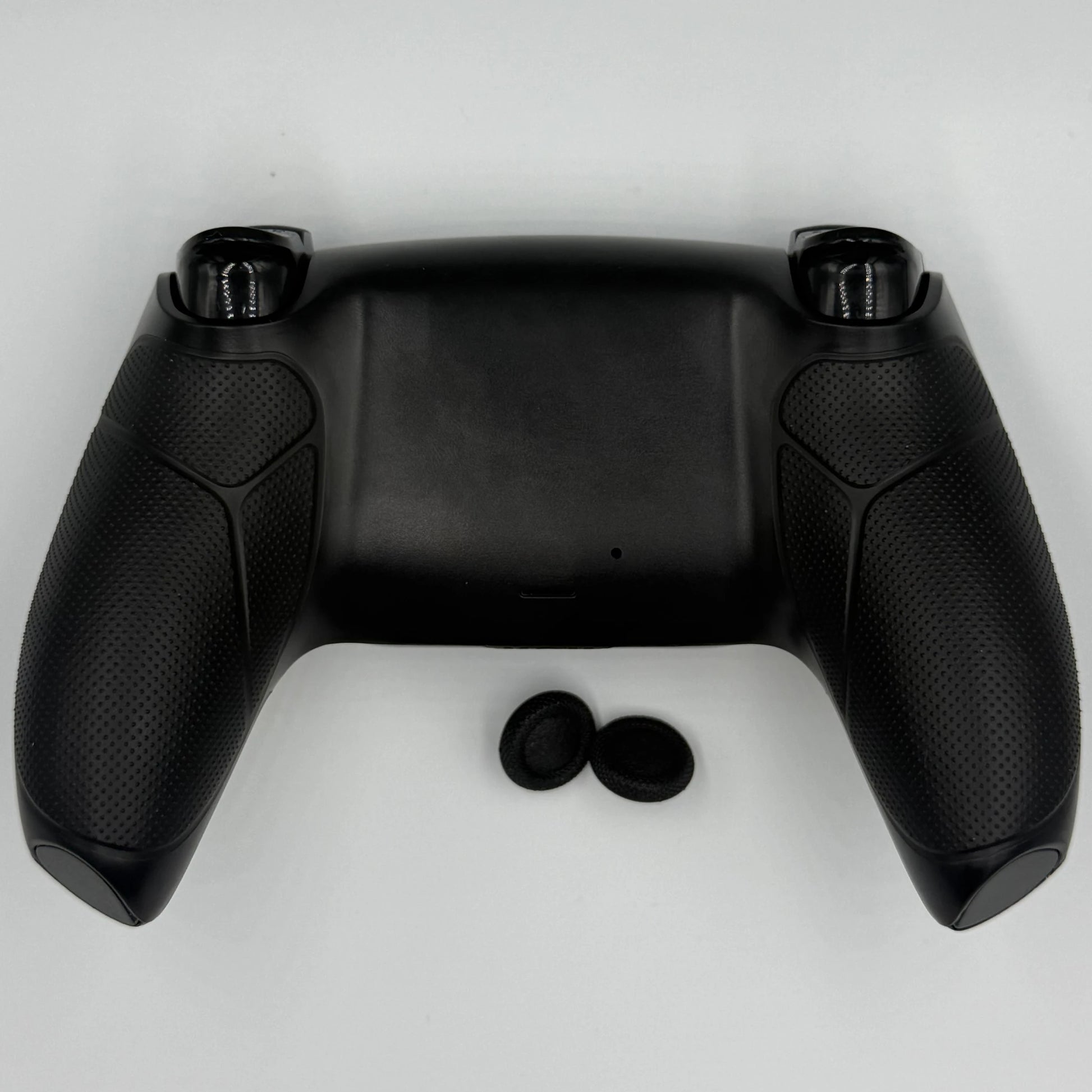 PS5 Controller Rückseite mit Performance-Grip außerdem mit Smart-Trigger Umbau