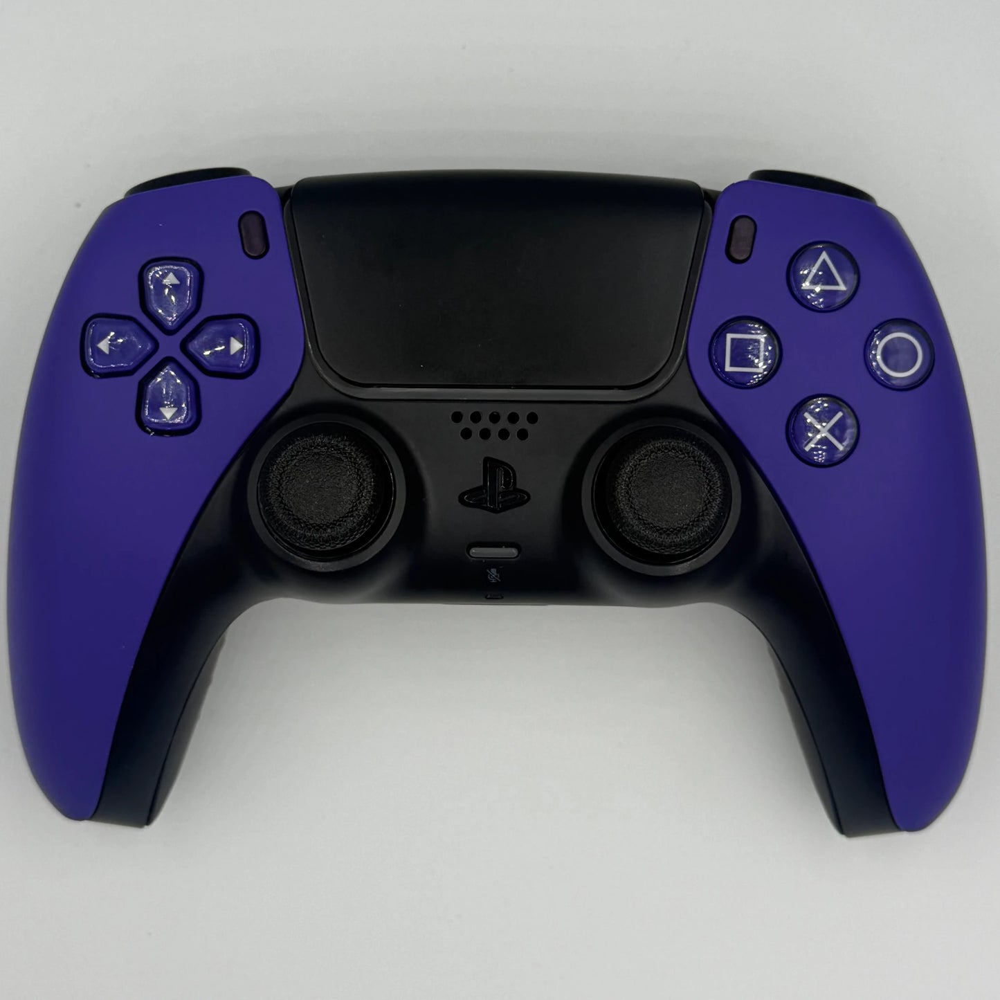 Custom PS5 Controller - Purple Softtouch Premium | 4er Paddle & Smart-Trigger