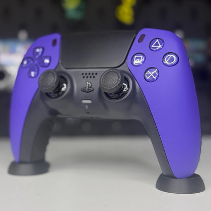 Custom PS5 Controller - Purple Softtouch Premium | 4er Paddle & Smart-Trigger